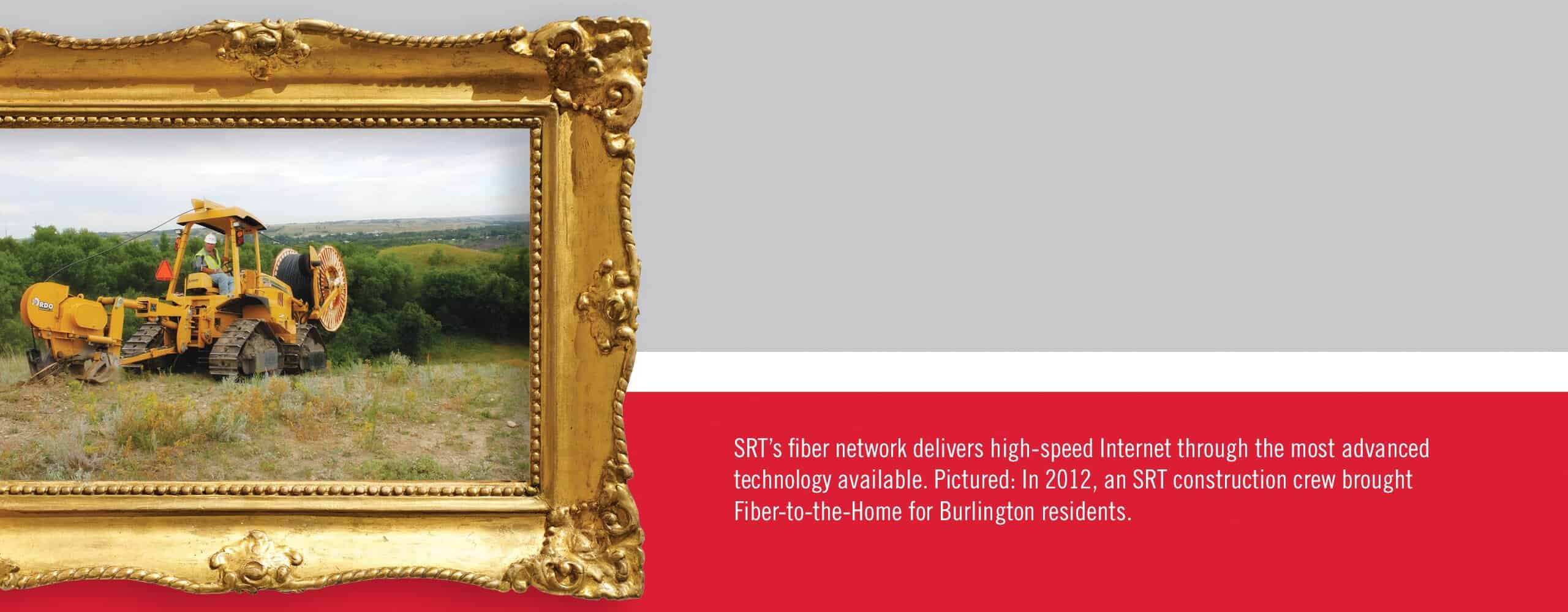 SRT employees demonstrate a telecommunications power panel used in the 1960s.