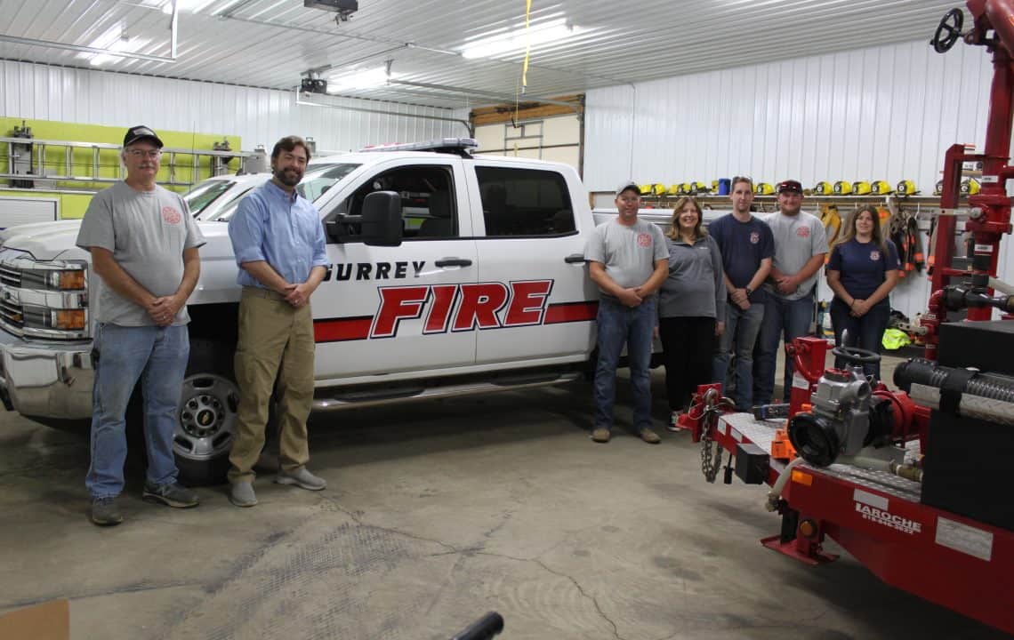 Surrey Fire Protection District Truck Donation