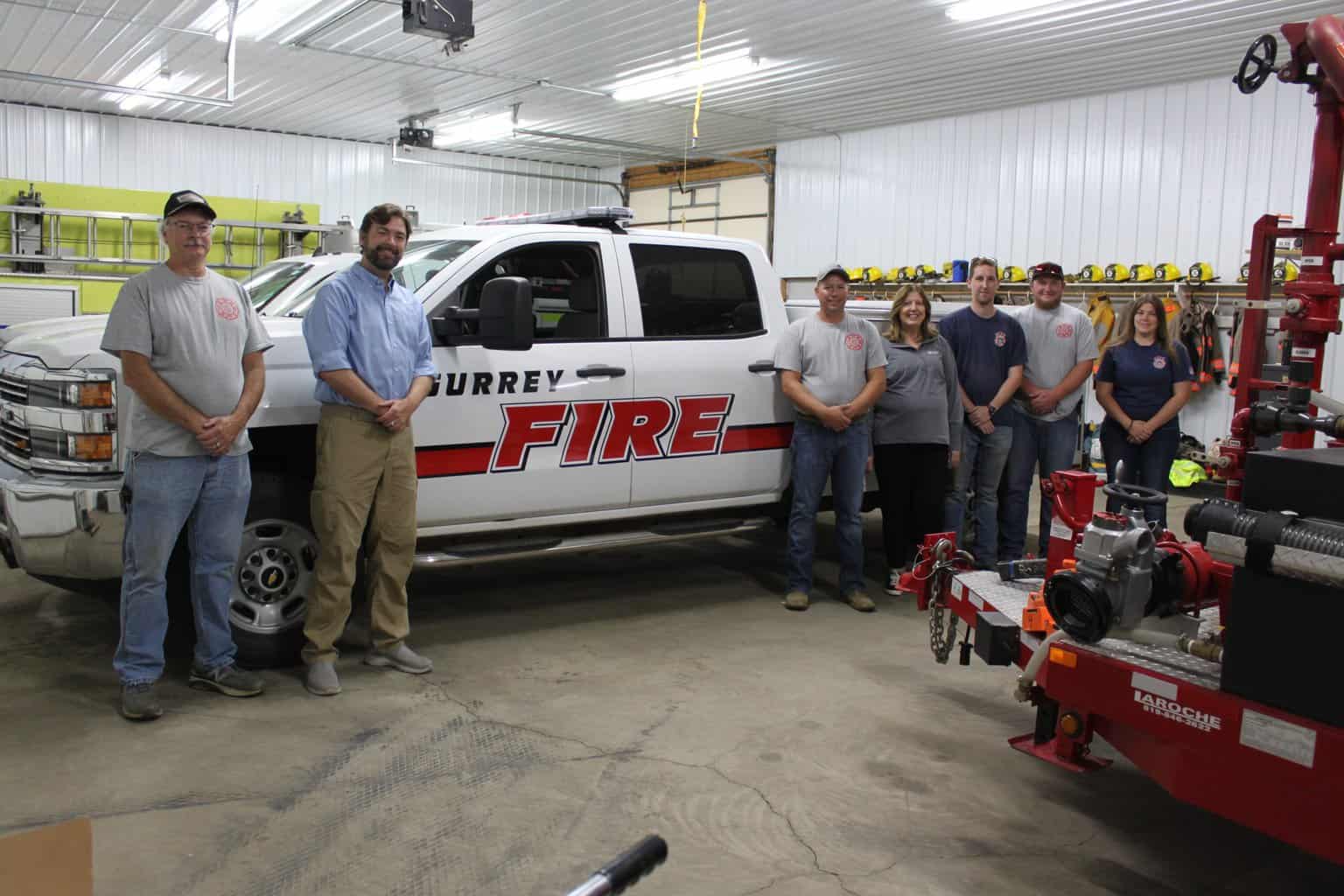 SRT Donates Truck to Surrey Fire Protection District