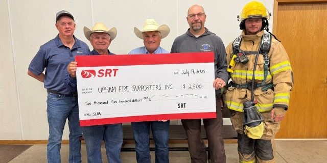 SRT Upham Fire Donation 7.18.25_news